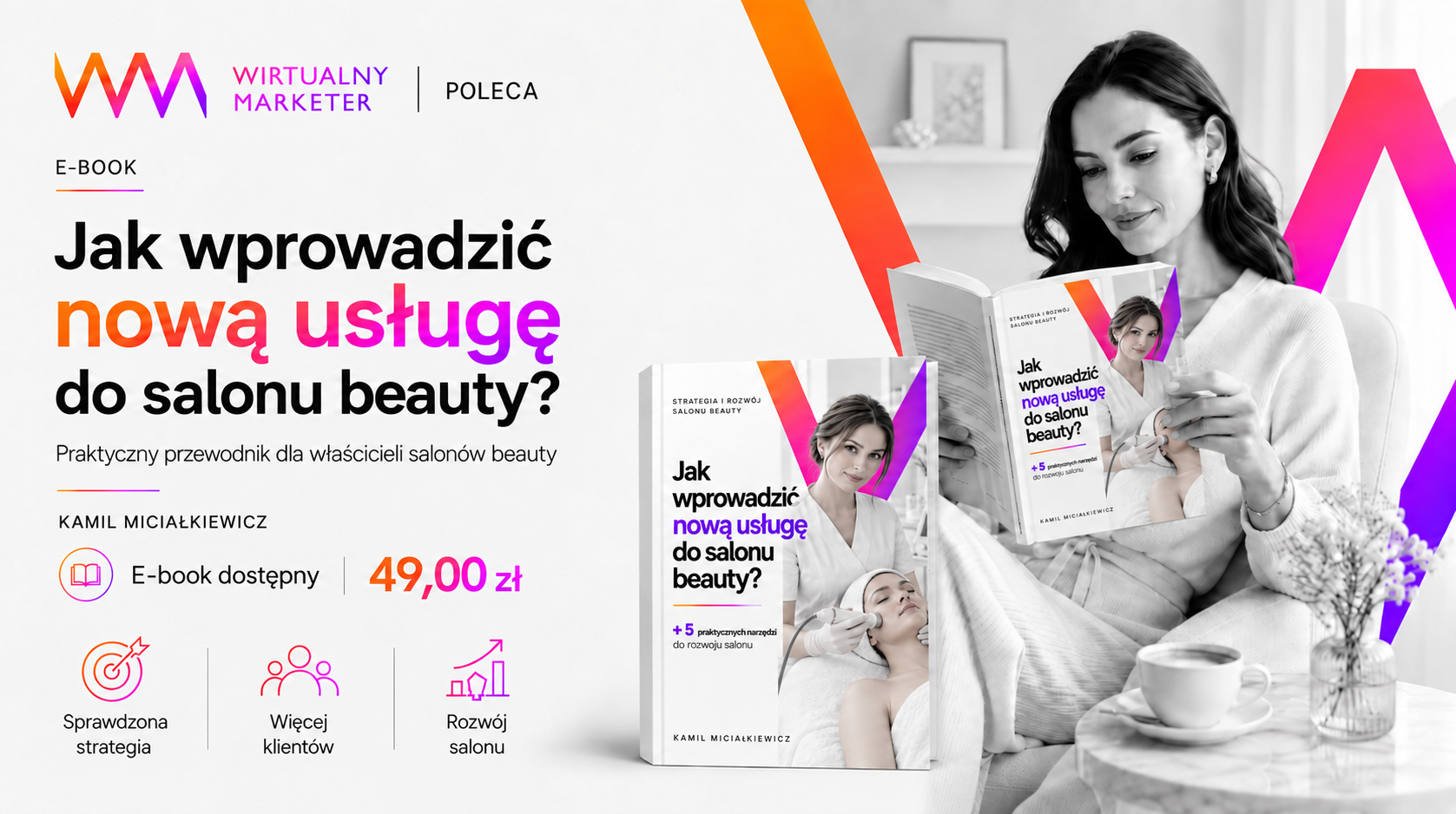 e-BOOK Kamil Miciałkiewicz Jak wprowadzić nową usługę do slaonu beauty?